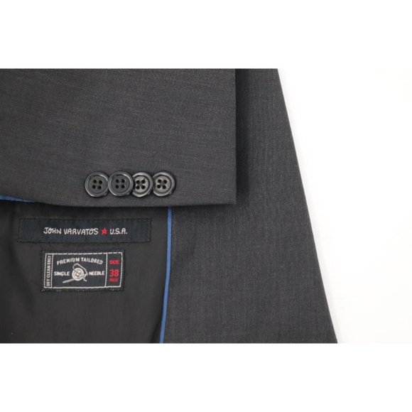 John Varvatos Sport Coat Mens Size 38R Loft Blazer Two Button Wool Single Needle - Picture 1 of 15
